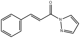 1-cinnamoyl-1H-pyrazole 结构式