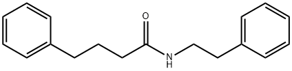 4-苯基-N-(2-苯乙基)丁酰胺 结构式