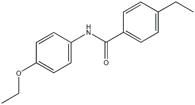 N-(4-ethoxyphenyl)-4-ethylbenzamide 结构式