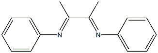 N-[1-methyl-2-(phenylimino)propylidene]aniline 结构式