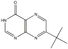 7-tert-butyl-4(3H)-pteridinone 结构式