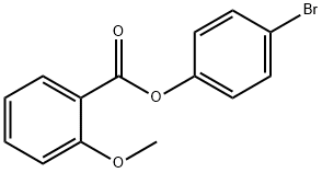 4-bromophenyl 2-methoxybenzoate 结构式