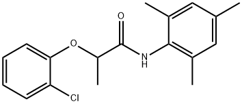 2-(2-chlorophenoxy)-N-mesitylpropanamide 结构式