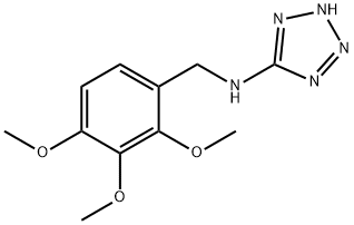 N-(2H-tetraazol-5-yl)-N-(2,3,4-trimethoxybenzyl)amine 结构式