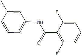 2,6-difluoro-N-(3-methylphenyl)benzamide 结构式