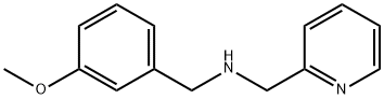 N-(3-methoxybenzyl)-N-(2-pyridinylmethyl)amine 结构式