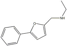 N-ethyl-N-[(5-phenyl-2-furyl)methyl]amine 结构式