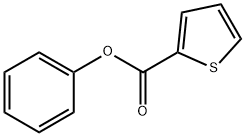 phenyl 2-thiophenecarboxylate 结构式