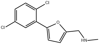 N-{[5-(2,5-dichlorophenyl)-2-furyl]methyl}-N-methylamine 结构式