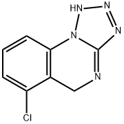 6-chloro-1,5-dihydrotetraazolo[1,5-a]quinazoline 结构式
