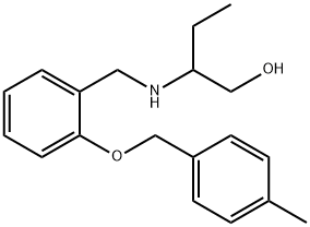 2-({2-[(4-methylbenzyl)oxy]benzyl}amino)-1-butanol 结构式