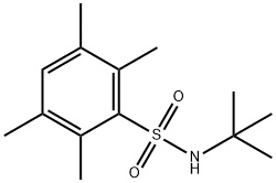 N-(tert-butyl)-2,3,5,6-tetramethylbenzenesulfonamide 结构式