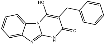 3-benzylpyrimido[1,2-a]benzimidazole-2,4-diol 结构式