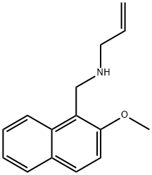 N-allyl-N-[(2-methoxy-1-naphthyl)methyl]amine 结构式