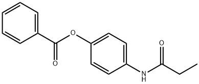 4-(propionylamino)phenyl benzoate 结构式