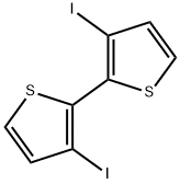 3,3'-二碘-2,2'-联噻吩 结构式