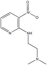 2-{[2-(dimethylamino)ethyl]amino}-3-nitropyridine 结构式