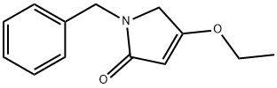 1-benzyl-4-ethoxy-1,5-dihydro-2H-pyrrol-2-one 结构式