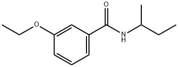 N-(sec-butyl)-3-ethoxybenzamide 结构式