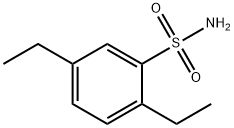 2,5-二乙基苯磺酰胺 结构式