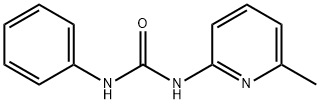 N-(6-methyl-2-pyridinyl)-N'-phenylurea 结构式