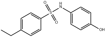 4-ethyl-N-(4-hydroxyphenyl)benzenesulfonamide 结构式