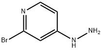 2-溴-4-肼基吡啶 结构式