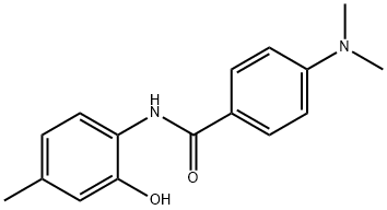 4-(dimethylamino)-N-(2-hydroxy-4-methylphenyl)benzamide 结构式