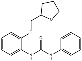 N-phenyl-N'-[2-(tetrahydro-2-furanylmethoxy)phenyl]urea 结构式