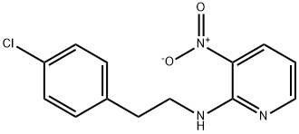 2-{[2-(4-chlorophenyl)ethyl]amino}-3-nitropyridine 结构式