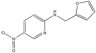 2-[(2-furylmethyl)amino]-5-nitropyridine 结构式