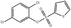 2,5-dichlorophenyl 2-thiophenesulfonate 结构式