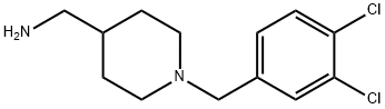 N-(3,4-dichlorobenzyl)-N-(4-piperidinylmethyl)amine 结构式