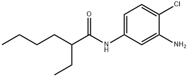N-(3-amino-4-chlorophenyl)-2-ethylhexanamide 结构式