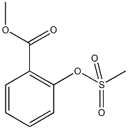 methyl 2-[(methylsulfonyl)oxy]benzoate 结构式