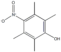 4-nitro-2,3,5,6-tetramethylphenol 结构式