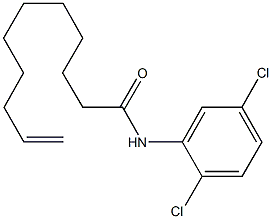 N-(2,5-dichlorophenyl)undec-10-enamide 结构式