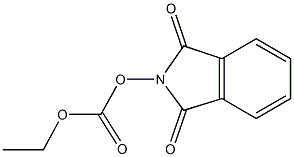 2-[(ethoxycarbonyl)oxy]-1H-isoindole-1,3(2H)-dione 结构式