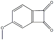 3-methoxybicyclo[4.2.0]octa-1,3,5-triene-7,8-dione 结构式