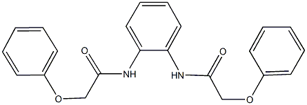 2-phenoxy-N-{2-[(phenoxyacetyl)amino]phenyl}acetamide 结构式