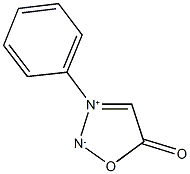 5-oxo-3-phenyl-2,5-dihydro-1,2,3-oxadiazol-3-ium-2-ide 结构式