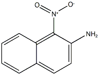 1-nitro-2-naphthalenamine 结构式