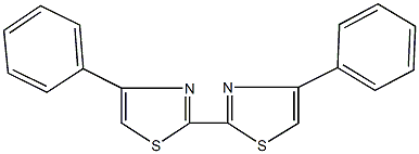 4,4'-diphenyl-2,2'-bis(1,3-thiazole) 结构式