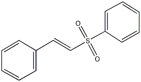 phenyl 2-phenylvinyl sulfone 结构式