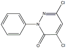 4,6-dichloro-2-phenyl-3(2H)-pyridazinone 结构式