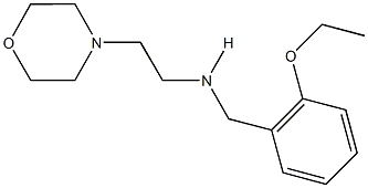 N-(2-ethoxybenzyl)-N-[2-(4-morpholinyl)ethyl]amine 结构式