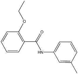 2-ethoxy-N-(3-methylphenyl)benzamide 结构式