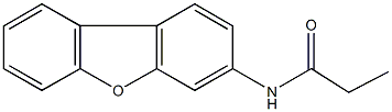 N-dibenzo[b,d]furan-3-ylpropanamide 结构式