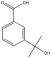 3-(1-hydroxy-1-methylethyl)benzoic acid 结构式