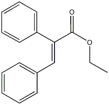 ethyl 2,3-diphenylacrylate 结构式